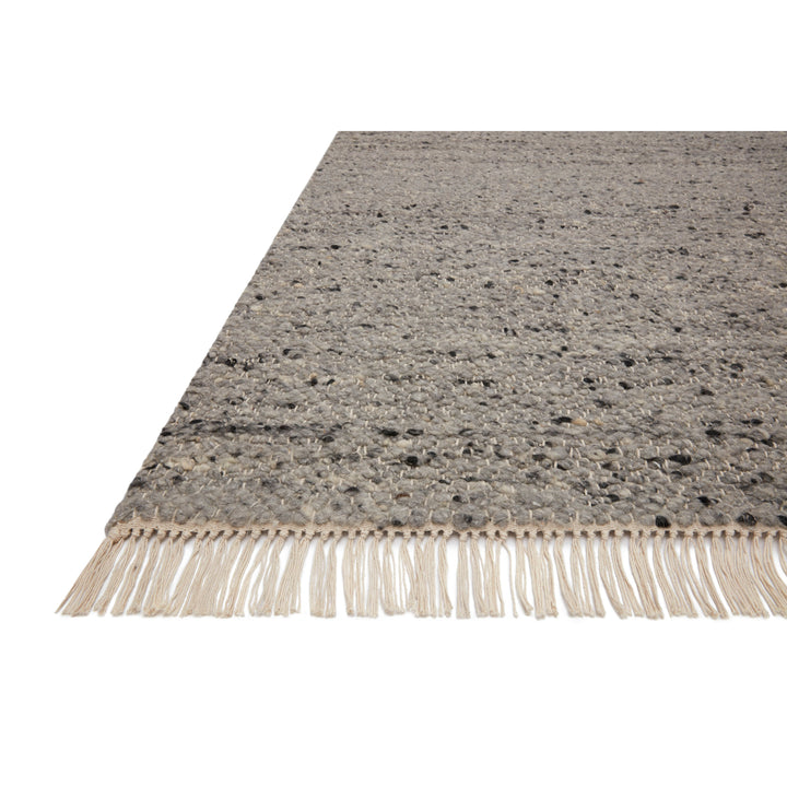 Magnolia Home By Joanna Gaines x Loloi Hayes Silver / Stone 2'-3" x 3'-9" Accent Rug