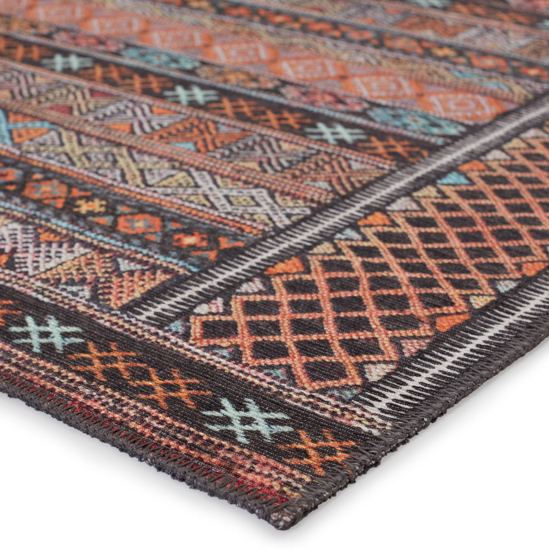 Kate Lester + Jaipur Living Auril Tribal Multicolor/ Orange Area Rug (5'X7'6")