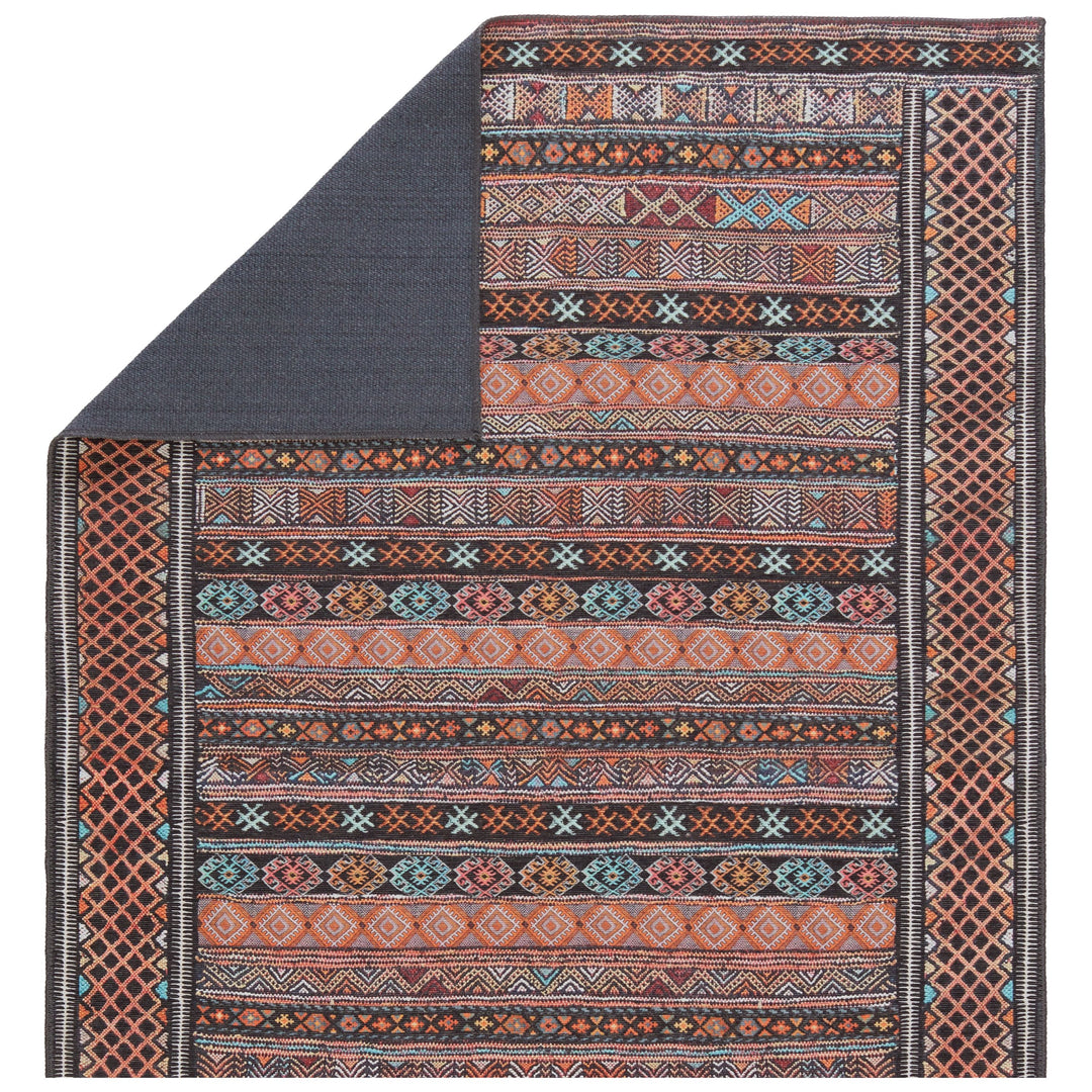 Kate Lester + Jaipur Living Auril Tribal Multicolor/ Orange Area Rug (5'X7'6")