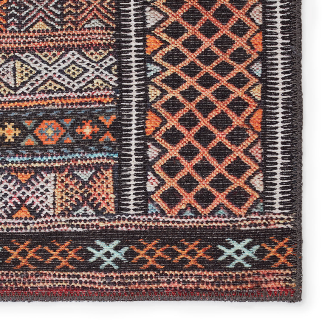 Kate Lester + Jaipur Living Auril Tribal Multicolor/ Orange Area Rug (5'X7'6")