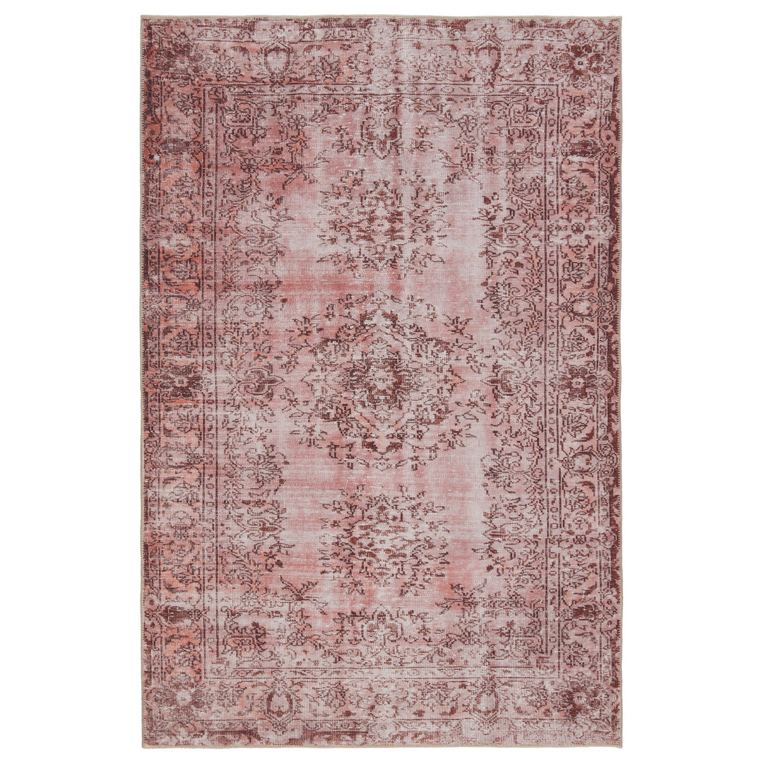 Kate Lester + Jaipur Living Berxley Medallion Rose/ Maroon Area Rug (9'X12')