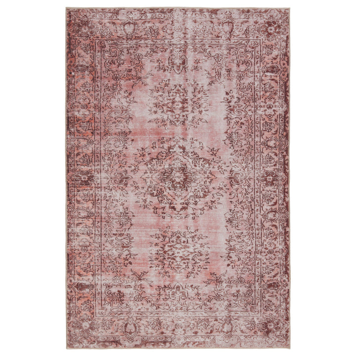 Kate Lester + Jaipur Living Berxley Medallion Rose/ Maroon Area Rug (9'X12')