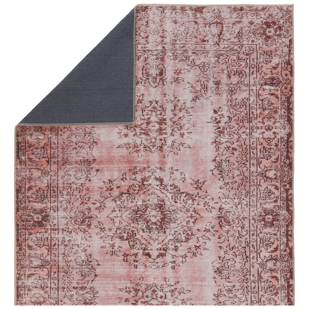 Kate Lester + Jaipur Living Berxley Medallion Rose/ Maroon Area Rug (9'X12')