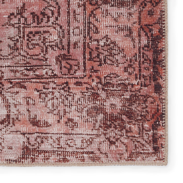 Kate Lester + Jaipur Living Berxley Medallion Rose/ Maroon Area Rug (5'X7'6")