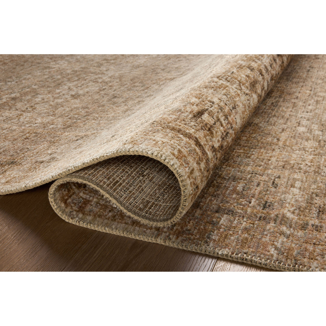 Loloi Heritage Clay / Natural 3'-0" x 5'-0" Accent Rug