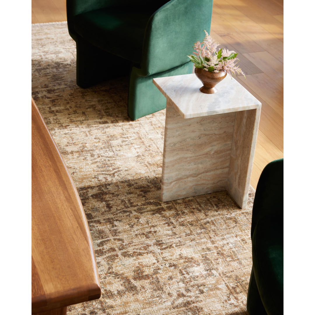 Loloi Heritage Bark / Multi 2'-0" x 3'-0" Accent Rug