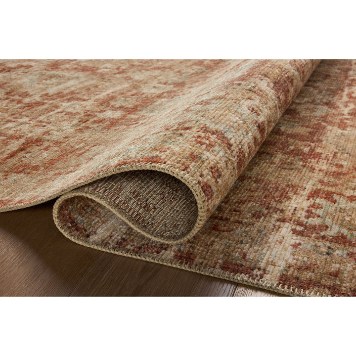 Loloi Heritage Brick / Multi 2'-0" x 3'-0" Accent Rug