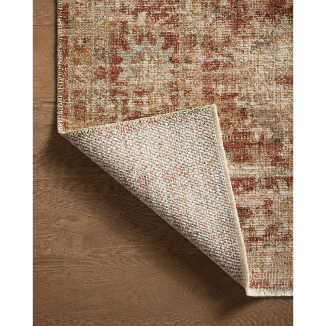 Loloi Heritage Brick / Multi 18" x 18" Sample Rug