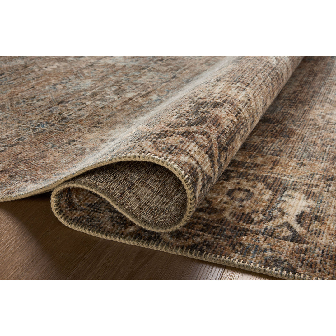 Loloi Heritage Mocha / Denim 2'-5" x 12'-0" Runner