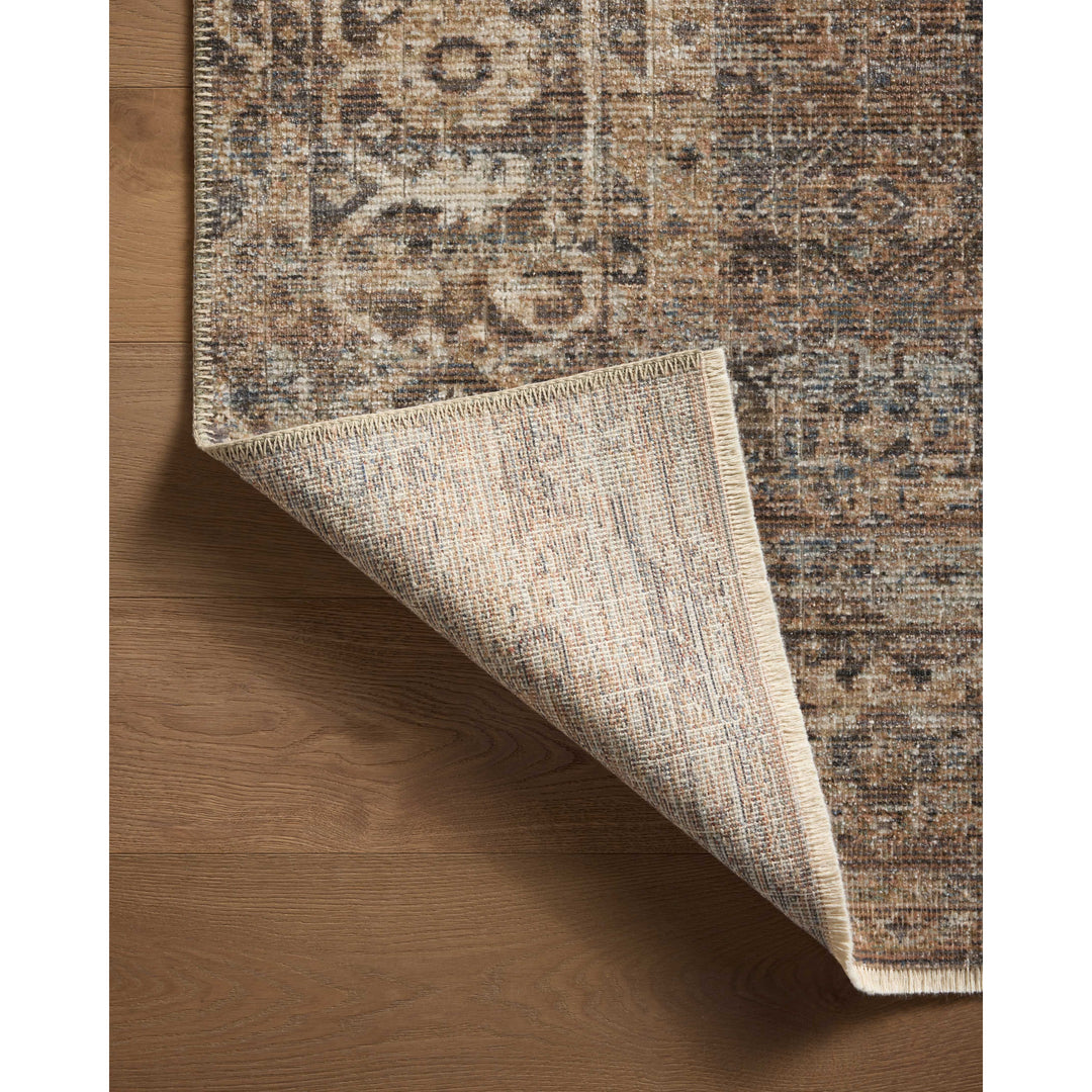 Loloi Heritage Mocha / Denim 2'-0" x 3'-0" Accent Rug