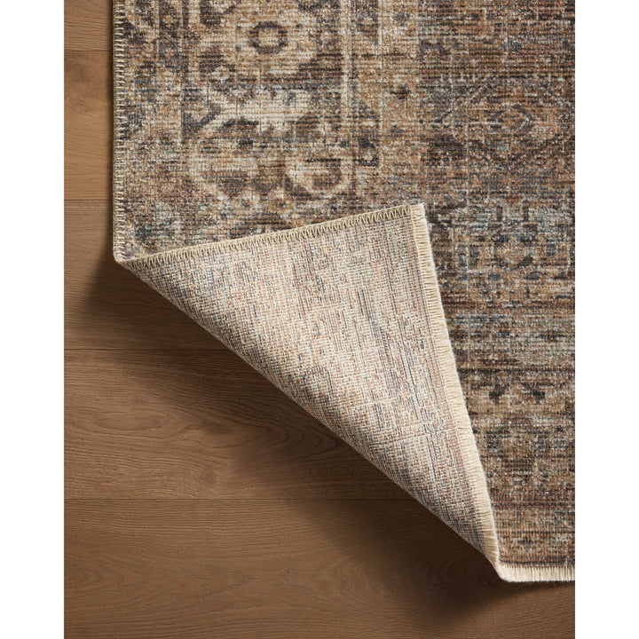 Loloi Heritage Mocha / Denim 6'-0" x 9'-0" Area Rug