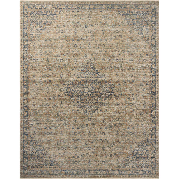 Loloi Heritage Sage / Navy 12'-0" x 15'-0" Area Rug