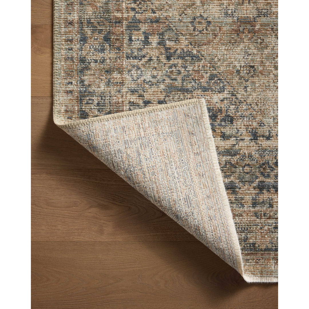 Loloi Heritage Sage / Navy 2'-5" x 12'-0" Runner