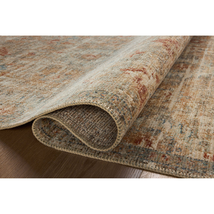 Loloi Heritage Grey / Sunset 2'-5" x 8' Runner