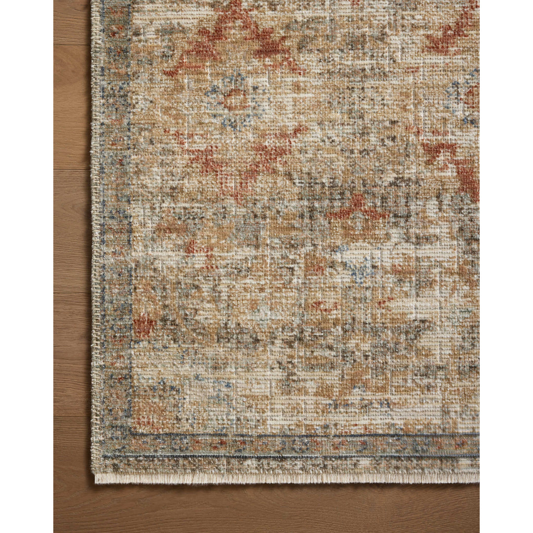 Loloi Heritage Grey / Sunset 6'-0" x 9'-0" Area Rug