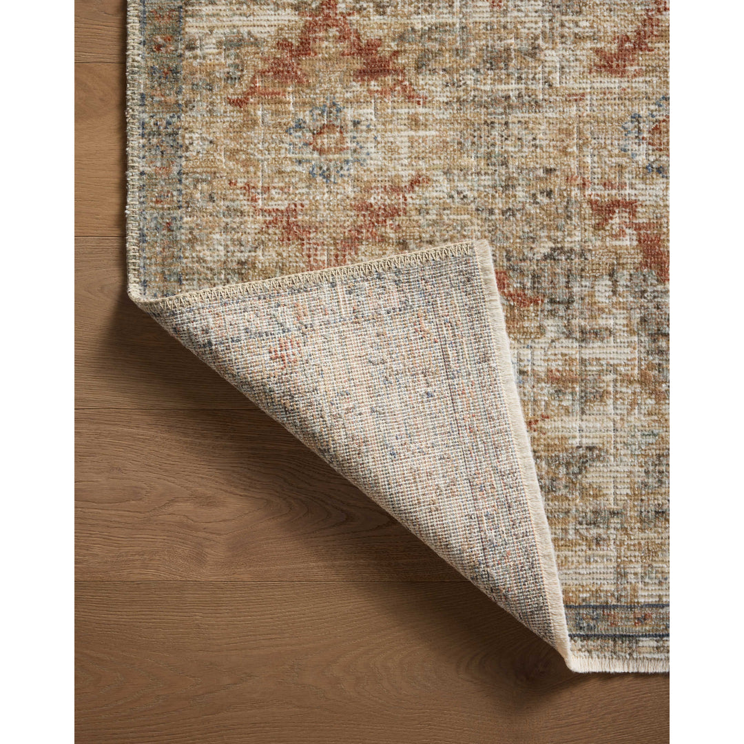 Loloi Heritage Grey / Sunset 4'-0" x 8'-0" Accent Rug