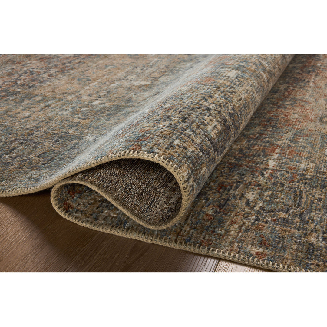 Loloi Heritage Midnight / Multi 10'-0" x 10'-0" Square Area Rug