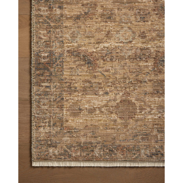 Loloi Heritage Natural / Mist 18" x 18" Sample Rug