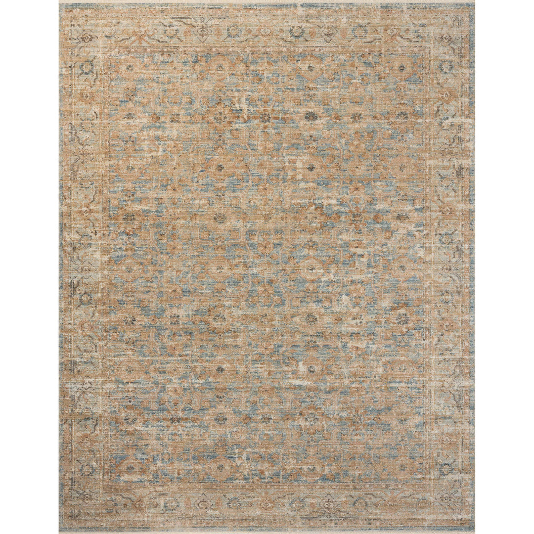 Loloi Heritage Ocean / Sand 3'-0" x 5'-0" Accent Rug