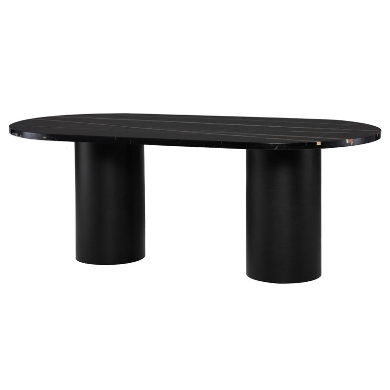 Ande Dining Table-Nuevo-NUEVO-HGMM223-Dining TablesNoir-1-France and Son
