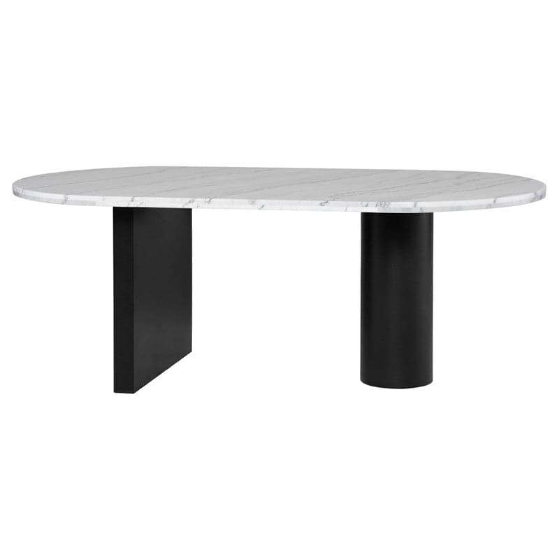 Stories Dining Table-Nuevo-NUEVO-HGMM226-Dining TablesBlack and White-ll-29-France and Son