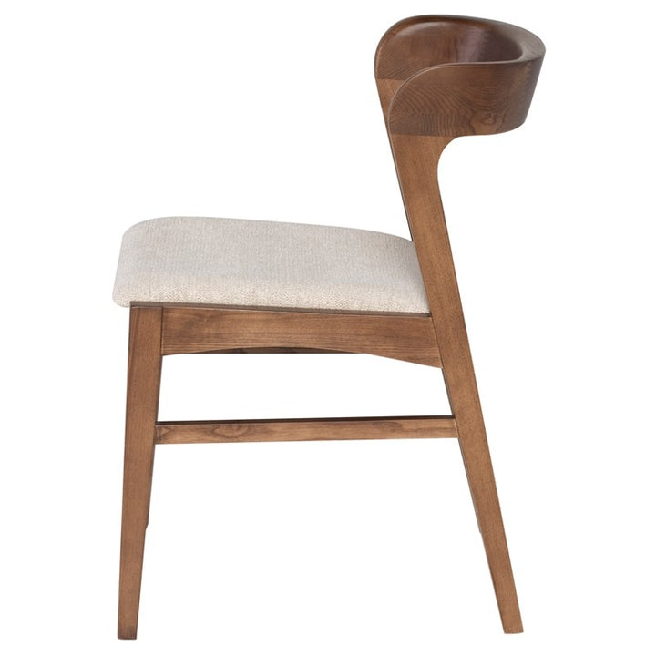 Bjorn Dining Chair-Nuevo-NUEVO-HGNH100-Dining ChairsBlack Naugahyde Seat - Ash Stained Walnut Frame-11-France and Son