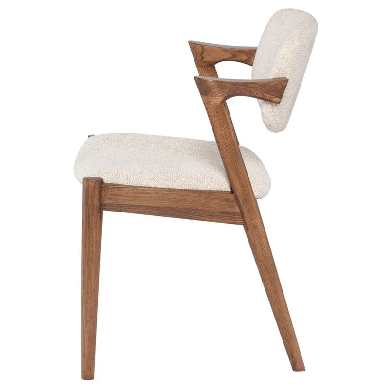 Kalli Dining Chair - Shell Boucle