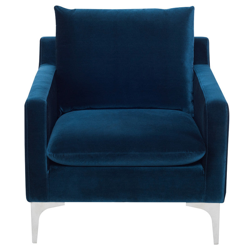 Anders Occasional Chair - Midnight Blue