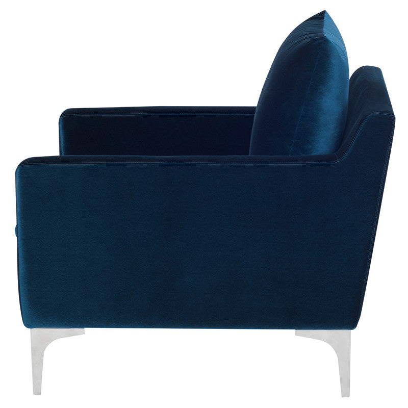 Anders Occasional Chair - Midnight Blue