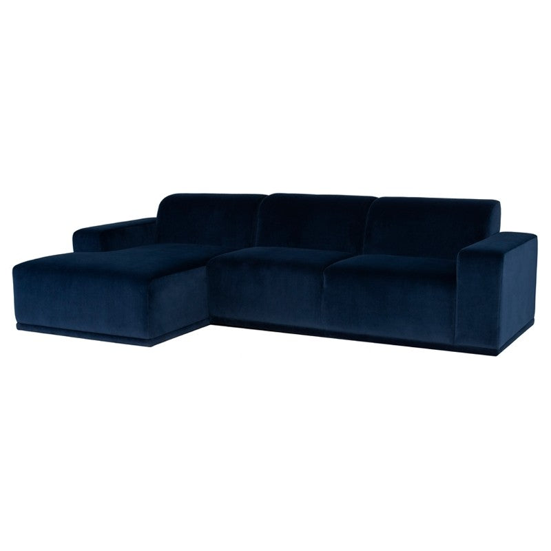 Leo Sectional-Nuevo-NUEVO-HGSN142-SectionalsLeft-Dusk Velour-33-France and Son