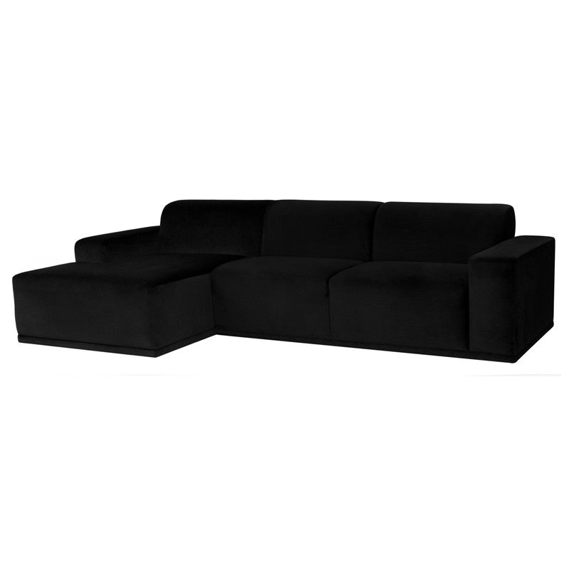 Leo Sectional-Nuevo-NUEVO-HGSN143-SectionalsLeft-Black Velour-28-France and Son