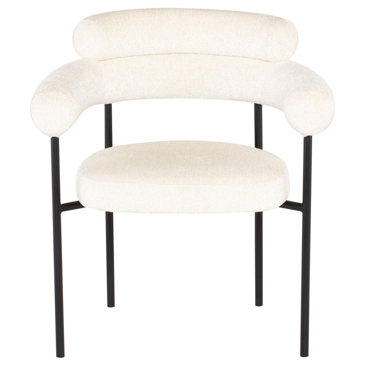 Portia Dining Arm Chair - Coconut