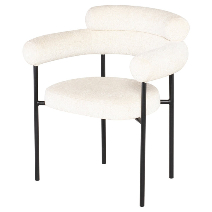 Portia Dining Arm Chair - Coconut