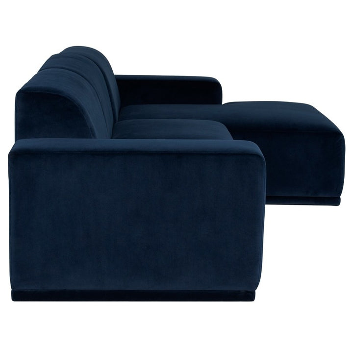 Leo Sectional-Nuevo-NUEVO-HGSC711-SectionalsLeft-Salt and pepper chaise black velour-27-France and Son