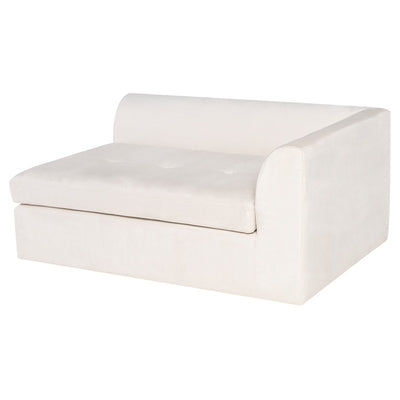 Lola Modular Sectional-Nuevo-NUEVO-HGSN315-SectionalsChampagne Microsuede-Right Arm Sofa-15-France and Son
