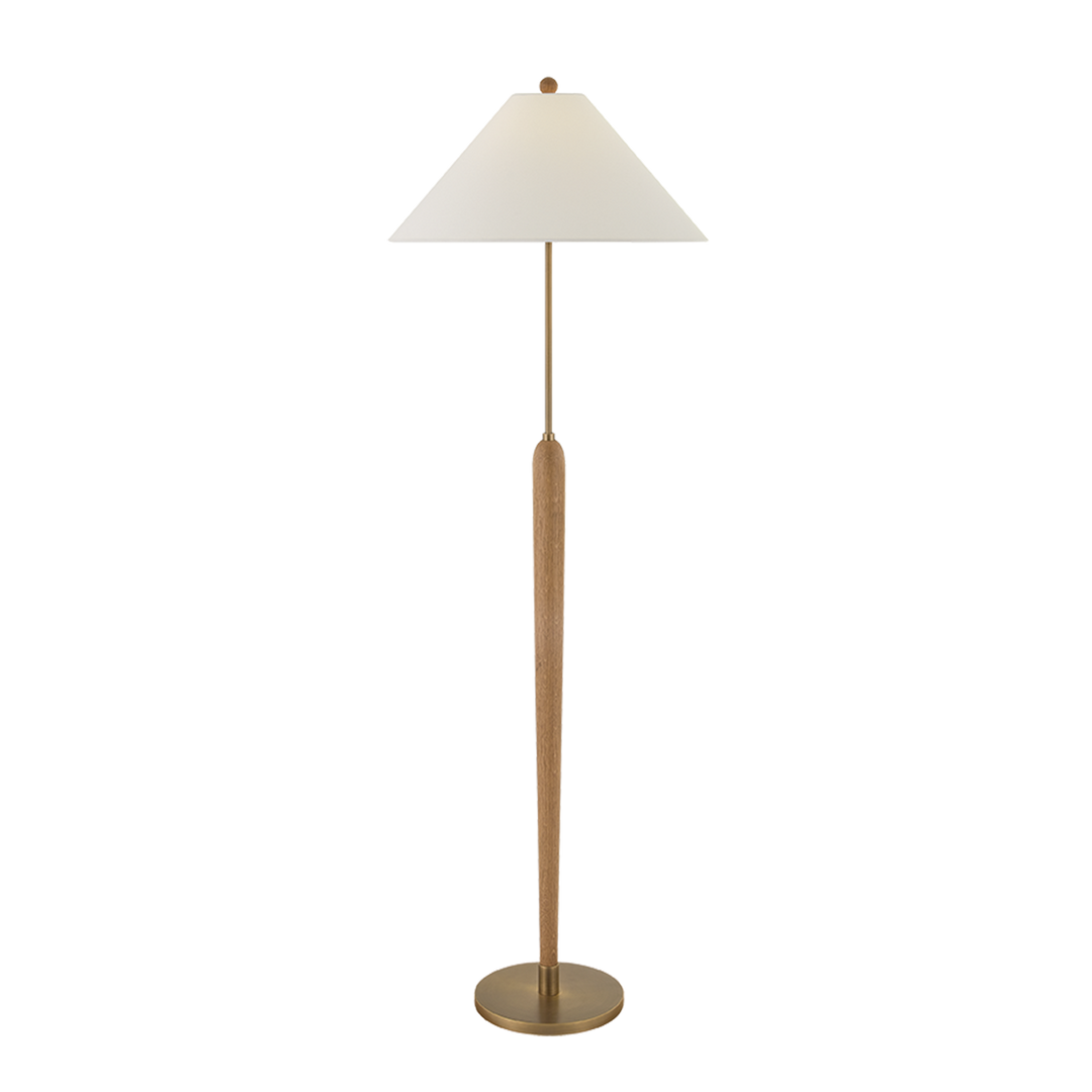 Siena Floor Lamp - Patina Brass