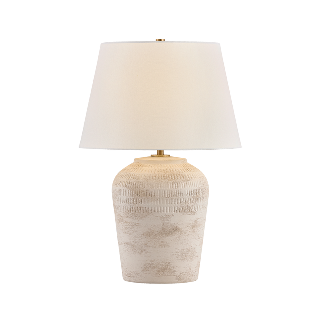 Maddox Table Lamp - Patina Brass
