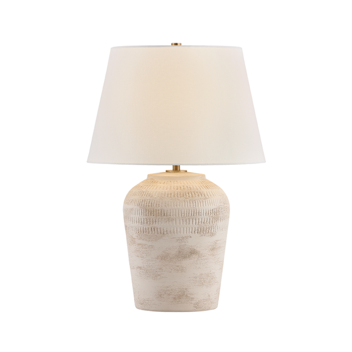 Maddox Table Lamp - Patina Brass