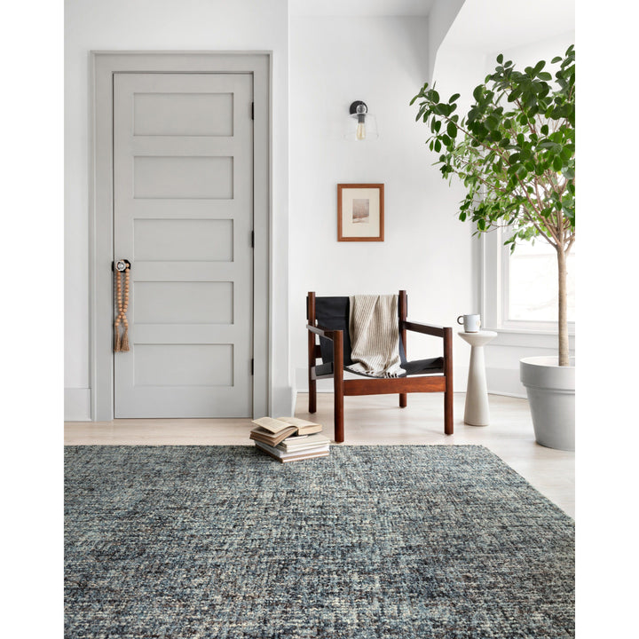 Loloi Harlow Denim / Charcoal 2'-6" x 9'-9" Runner Rug