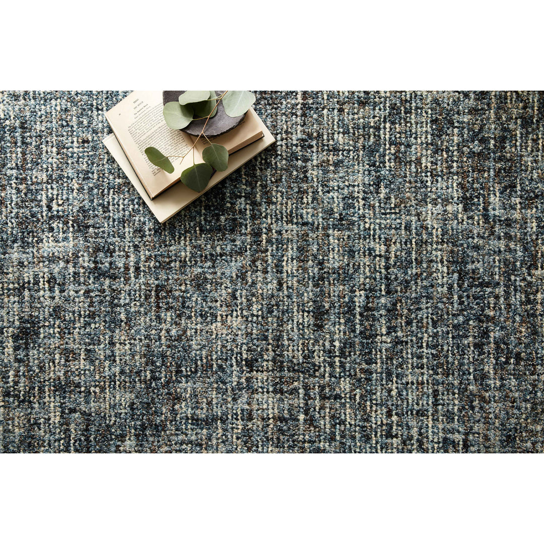 Loloi Harlow Denim / Charcoal 2'-6" x 9'-9" Runner Rug