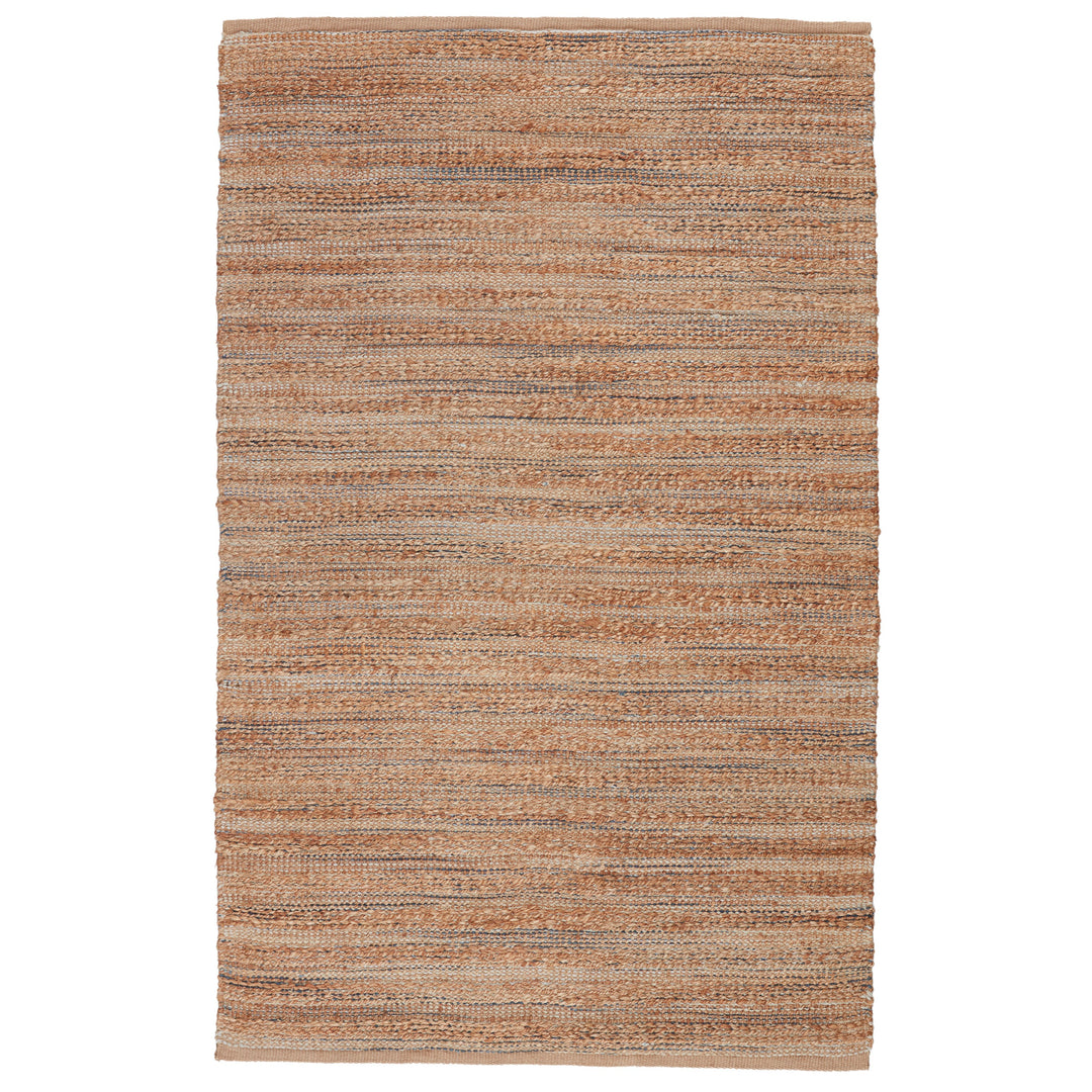 Jaipur Living Canterbury Natural Solid Beige/ Blue Area Rug (6'X9')