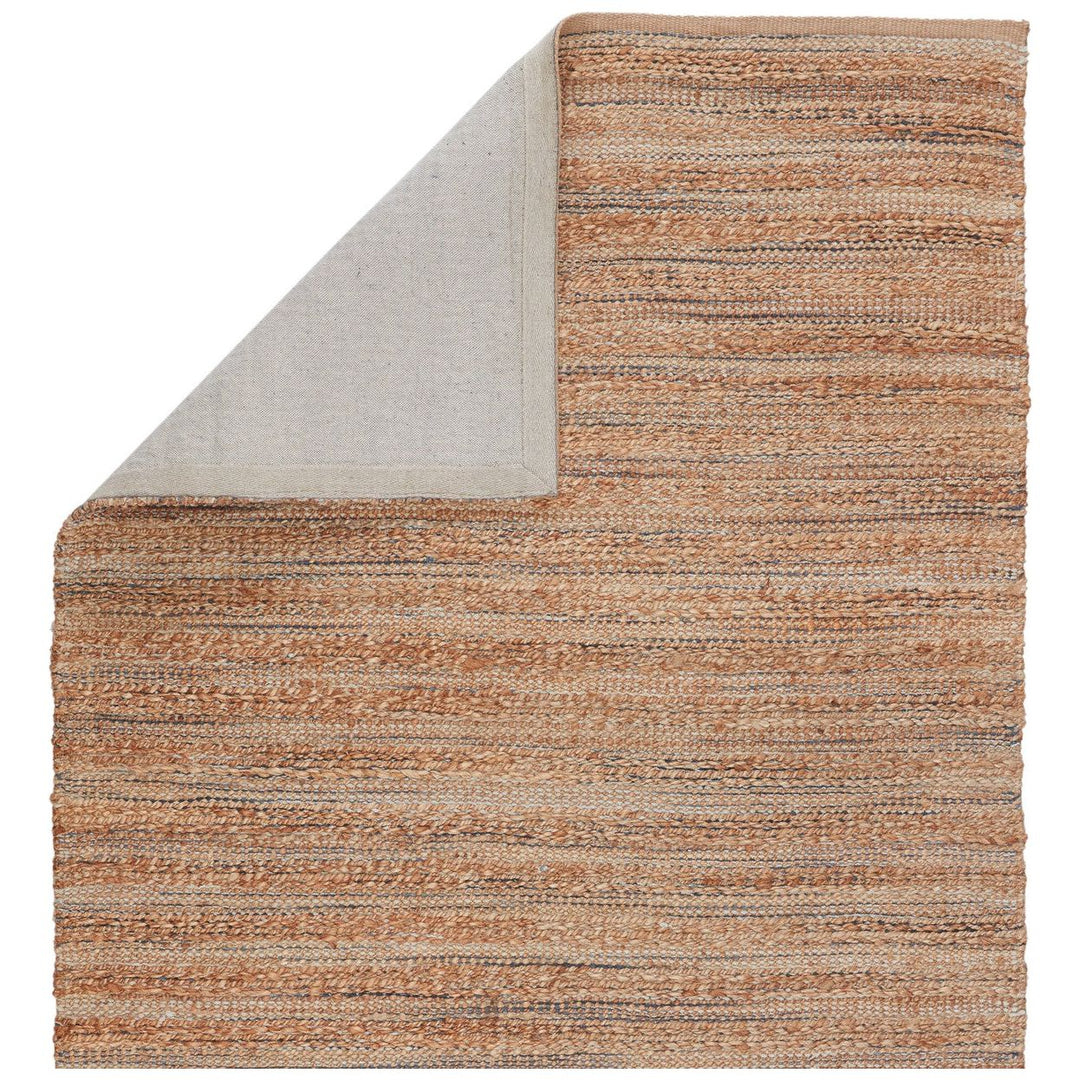 Jaipur Living Canterbury Natural Solid Beige/ Blue Area Rug (6'X9')