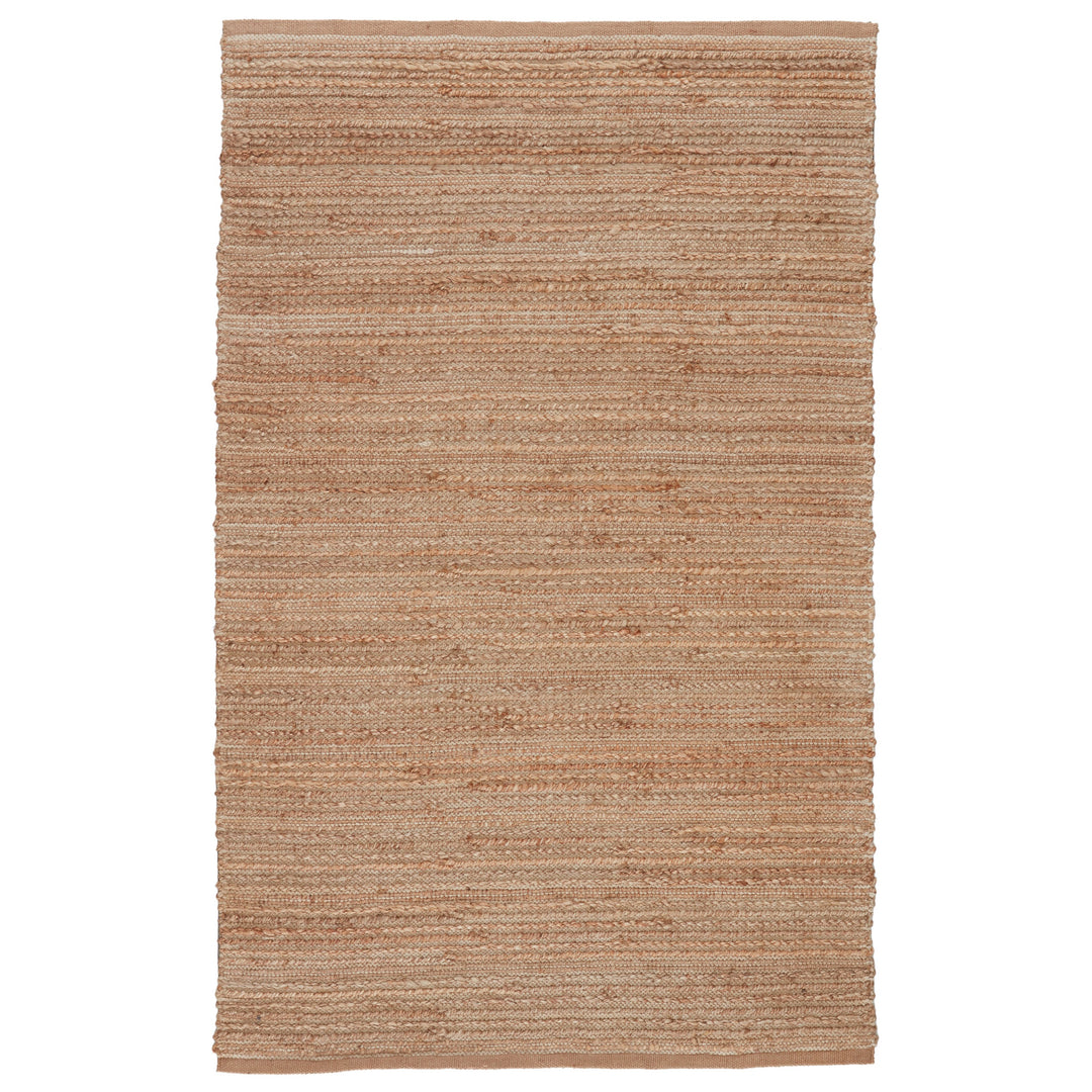 Jaipur Living Clifton Natural Solid Tan/ White Area Rug (5'X8')