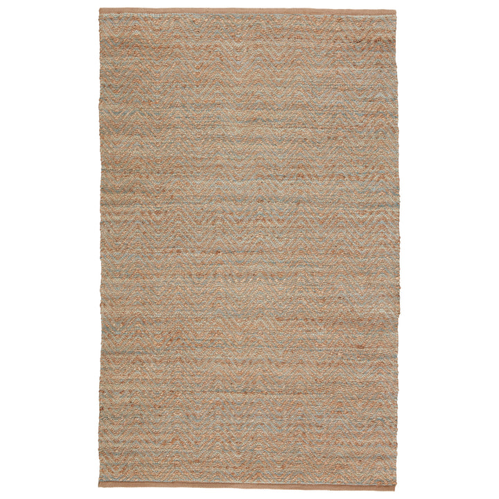 Jaipur Living Reap Natural Chevron Tan/ Green Area Rug (6'X9')