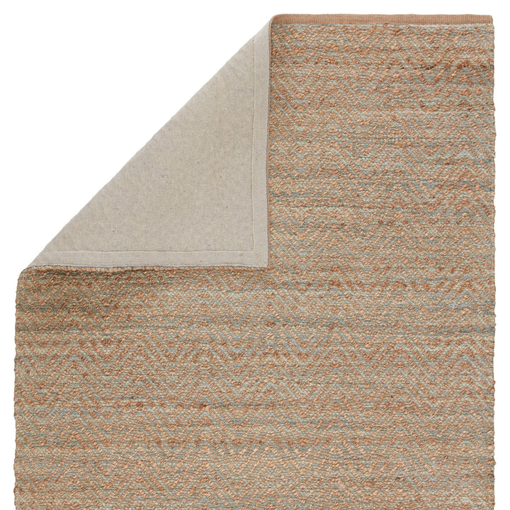 Jaipur Living Reap Natural Chevron Tan/ Green Area Rug (6'X9')