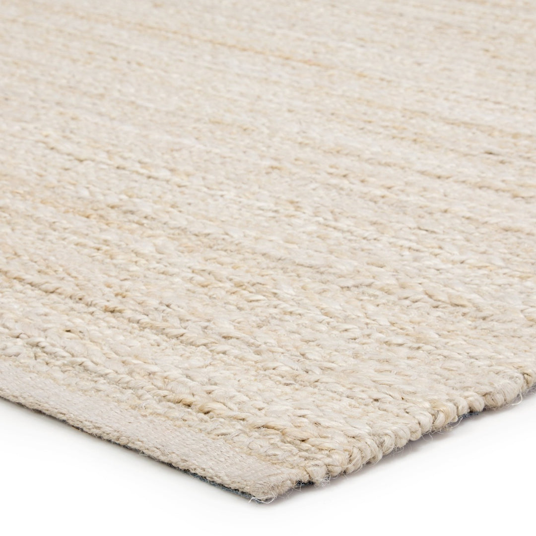 Jaipur Living Canterbury Handmade Solid White/ Beige Area Rug (2'6"X4')