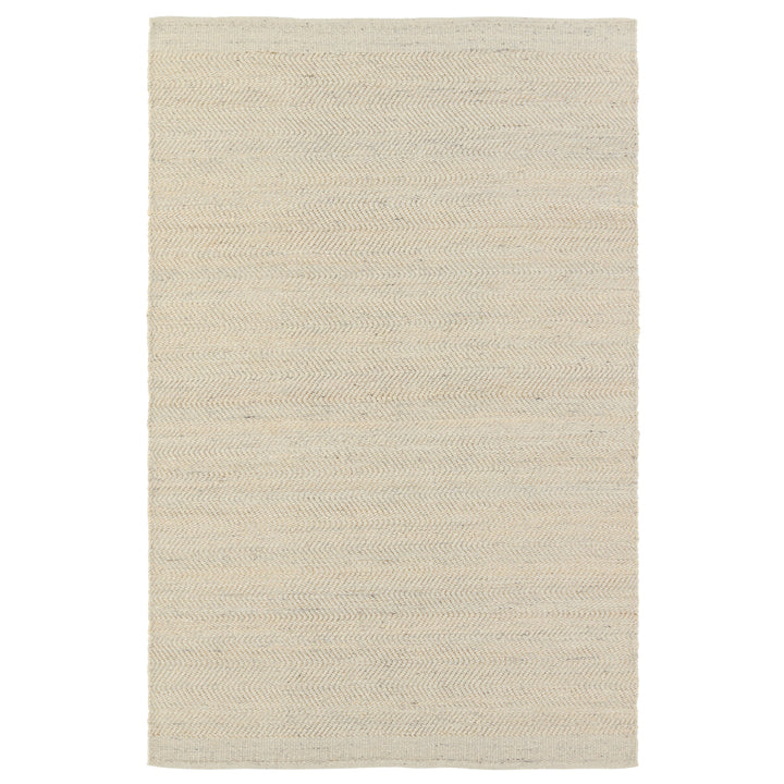 Kate Lester + Jaipur Living Esdras Handmade Solid Beige/ Ivory Area Rug (2'X3')