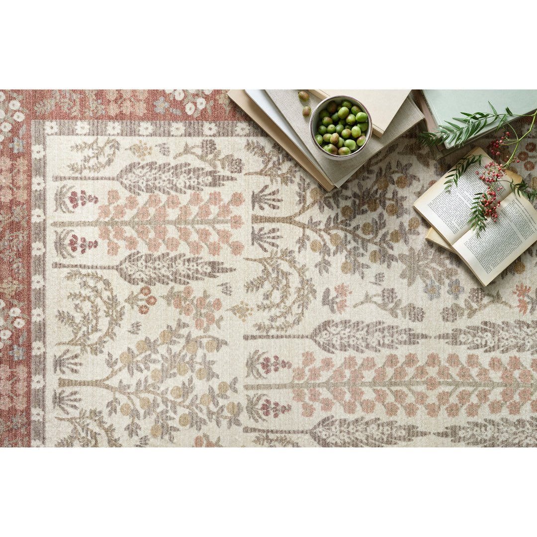 Rifle Paper Co. x Loloi Holland Rust 2'-7" x 8'-0" Runner Rug