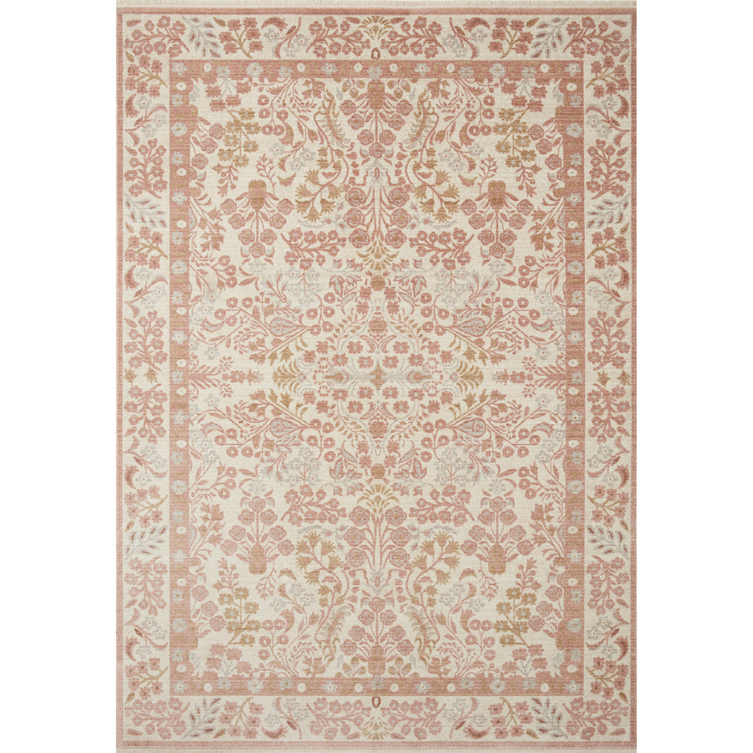 Rifle Paper Co. x Loloi Holland Blush 9'-6" x 13' Area Rug