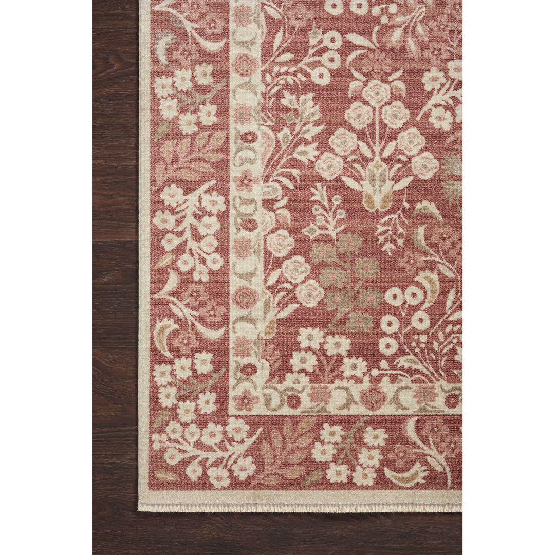 Rifle Paper Co. x Loloi Holland Crimson 2'-7" x 8'-0" Runner Rug